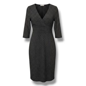 RUBY Women’s 3/4 Sleeve Empire Waist Career Dress – Small